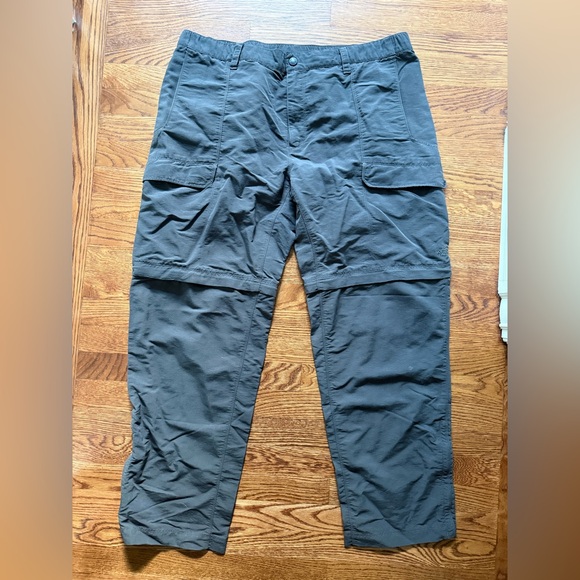 NORTH FACE Hiking Pants Zip Off Convertible Performance Breathable Gorpcore XXL - Picture 1 of 15